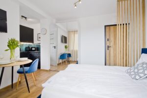 apartament a8 łóżko podwójne